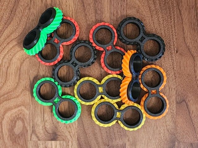 Fidget Gear Rings