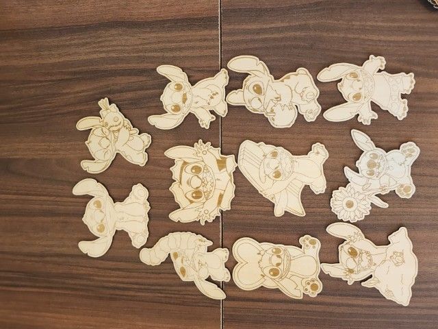 Stitch themed paint kits