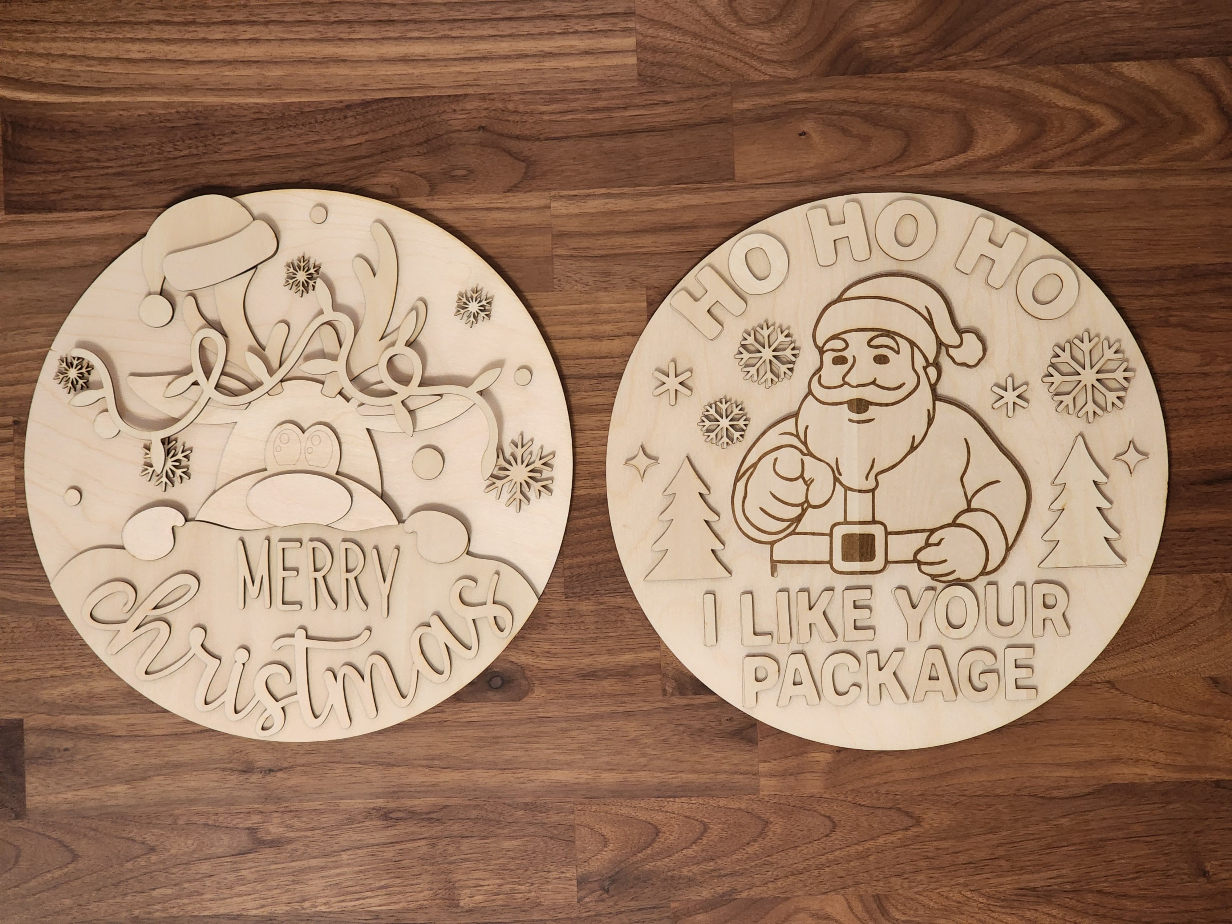 Collection of funny Christmas Signs