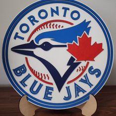 Blue Jays round sign